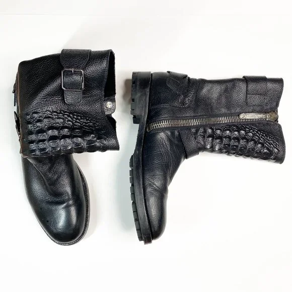 Philipp Plein crocodile ankle boots - Picture 3 of 5